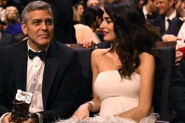 George et Amal Clooney aux Césars à Paris