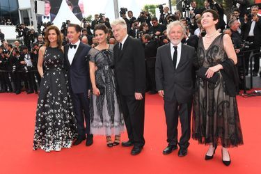 Kyle MacLachlan, Desiree Gruber, Sabrina Sutherland, David Lynch et Emily Stofle à Cannes.