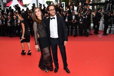 Thomas Hollande et Emilie Broussouloux, deux amoureux sur la Croisette, le 26 mai 2017.