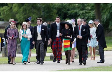Les invités arrivent au mariage de Pippa Middleton, samedi 20 mai