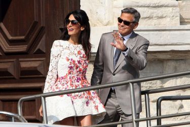 Amal et George Clooney se sont dit oui à Venise en septembre 2014. 