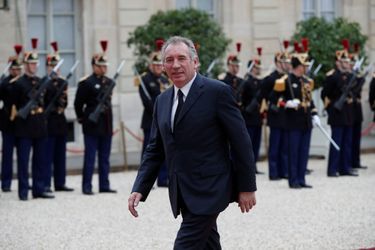 François Bayrou, nommé garde des Sceaux, avec le rang de ministre d&#039;Etat.