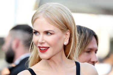 Nicole Kidman sur le tapis rouge du Festival de Cannes, le 22 mai 2017.