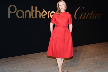 Julie Delpy à la soirée Panthère de Cartier.