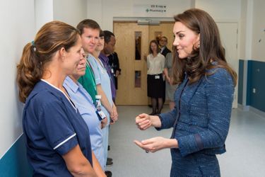 Kate Middleton En Visite Au Kings College Hospital, Le 12 Juin 3