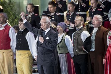 Le roi Carl XVI Gustaf de Suède à Stockholm, le 6 juin 2017