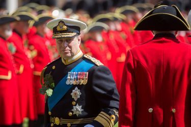 Le prince Andrew à Londres, le 4 juin 2015