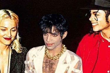 Madonna avec Prince et Michael Jackson. 