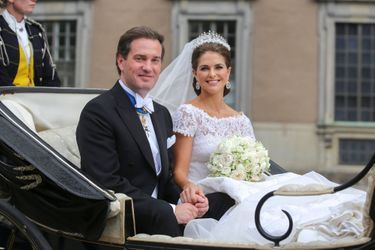 La princesse Madeleine de Suède le 8 juin 2013, jour de son mariage avec Christopher O'Neill