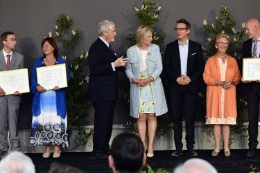 La princesse Astrid de Belgique à Bruxelles, le 31 mai 2017