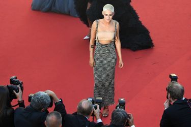 Kristen Stewart sur le tapis rouge du Festival de Cannes, le 20 mai 2017.