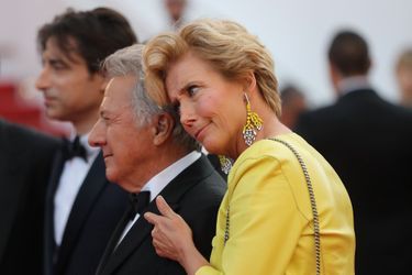 Emma Thompson et Dustin Hoffman à Cannes, le 21 mai 2017.