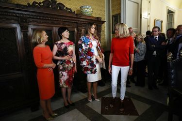 <br />
Les conjoints des chefs d&#039;États du G7, parmi lesquels Melania Trump et Brigitte Macron, sont  en visite à Catane en Sicile.<br />
  