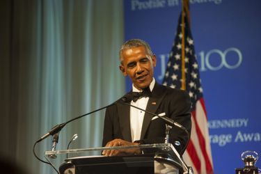 Barack Obama à Boston, le 7 mai 2017.