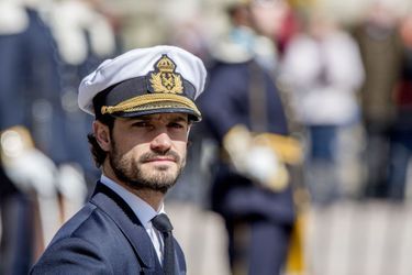 Le prince Carl Philip de Suède à Stockholm, le 30 avril 2017