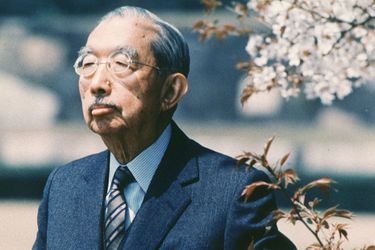 L'empereur Hirohito du Japon, le 12 avril 1986
