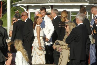 La princesse Marie et le prince Joachim de Danemark à Klampenborg, le 14 juin 2017