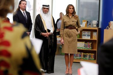 Melania Trump Sans Voile En Arabie Saoudite  22
