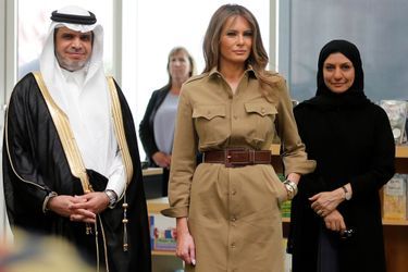 Melania Trump Sans Voile En Arabie Saoudite  24