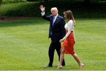 Melania Trump quitte la Maison Blanche, direction l&#039;Arabie Saoudite