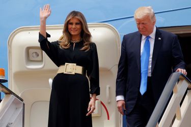 Melania Trump sans voile en Arabie Saoudite
