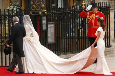 Pippa Middleton Au Mariage De Sa Soeur Kate Middleton Avec Le Prince William, Le 29 Avril 2011 À Londres 14