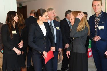 La princesse Victoria de Suède à Stockholm, le 18 mai 2017