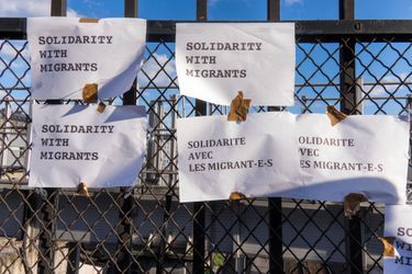 L'évacuation du camp de migrants en images - Porte de la Chapelle