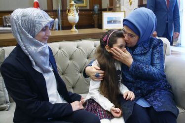Bana, évacuée d'Alep, avait été reçue par le président turc Recep Tayyip Erdogan, le 21 décembre 2016.