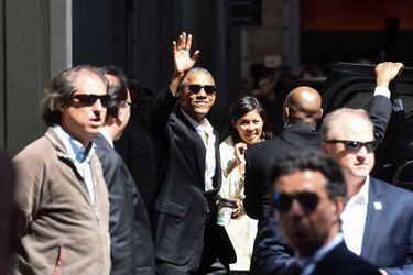Barack Obama à Milan, le 8 mai 2017.