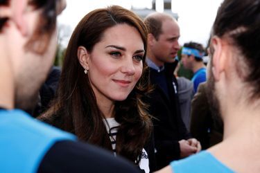 Kate Middleton, Les Princes William Et Harry Au Marathon De Londres, Dimanche 23 Avril 2017  12