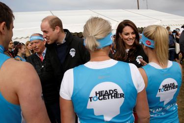 Kate Middleton, Les Princes William Et Harry Au Marathon De Londres, Dimanche 23 Avril 2017  13