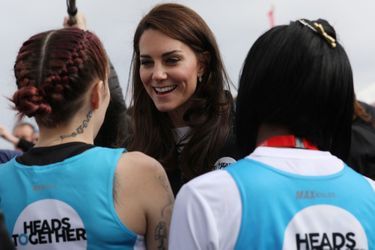 Kate Middleton, Les Princes William Et Harry Au Marathon De Londres, Dimanche 23 Avril 2017  18