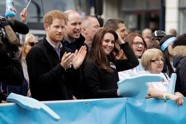Kate Middleton, Les Princes William Et Harry Au Marathon De Londres, Dimanche 23 Avril 2017  24