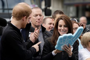 Kate Middleton, Les Princes William Et Harry Au Marathon De Londres, Dimanche 23 Avril 2017  25