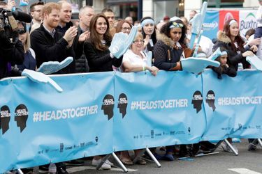 Kate Middleton, Les Princes William Et Harry Au Marathon De Londres, Dimanche 23 Avril 2017  34