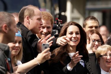 Kate Middleton, Les Princes William Et Harry Au Marathon De Londres, Dimanche 23 Avril 2017  37