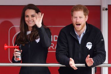 Kate Middleton, Les Princes William Et Harry Au Marathon De Londres, Dimanche 23 Avril 2017 7