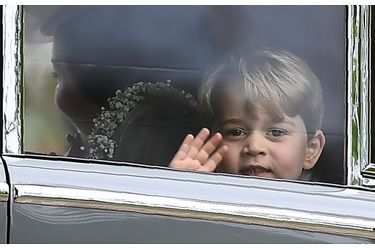 Le Prince George Et La Princesse Charlotte Au Mariage De Leur Tante Pippa Middleton 16