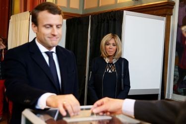 Le vote d'Emmanuel Macron pour le second tour de la présidentielle.  
