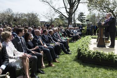 Ivanka Trump et Jared Kushner à la Maison Blanche, le 5 avril 2017.