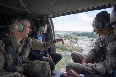 Jared Kushner en Irak, le 3 avril 2017.