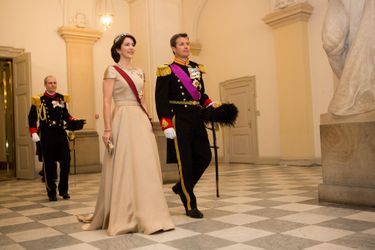 La princesse Mary et le prince Frederik de Danemark à Copenhague, le 28 mars 2017