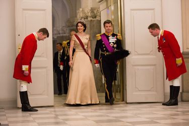 La princesse Mary et le prince Frederik de Danemark à Copenhague, le 28 mars 2017