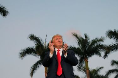 Donald Trump à Palm Beach, en Floride, le 5 février 2017.