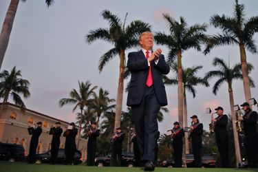 Donald Trump à Palm Beach, en Floride, le 5 février 2017.