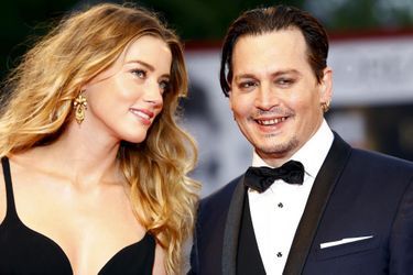 Amber Heard et Johnny Depp en 2015. 