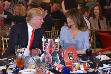 Donald et Melania Trump à Palm Beach, en Floride, le 5 février 2017.