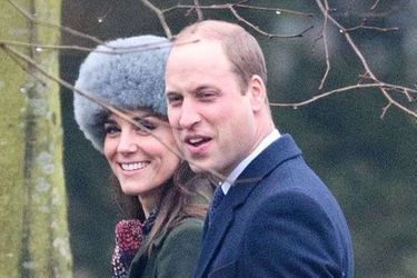 La duchesse de Cambridge, née Kate Middleton, à Sandringham le 8 janvier 2017