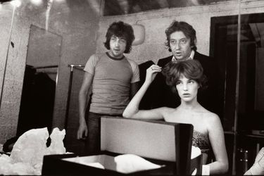 Paris 1970 avant la photo de Tony Frank pour la pochette de l&#039;album &quot;Histoire de Melody Nelson&quot; 